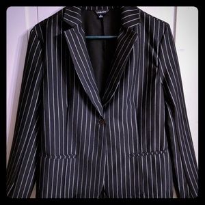 Pinstripe blazer